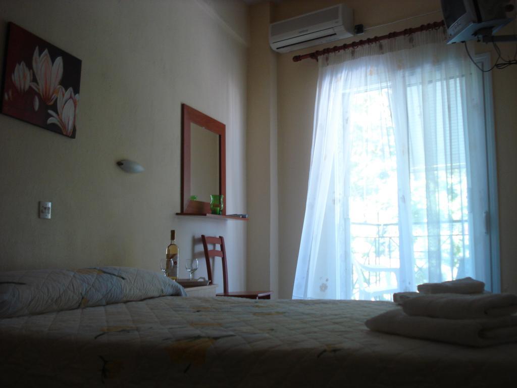 Anna Georgiou Apartment Skala Sotiros Bagian luar foto